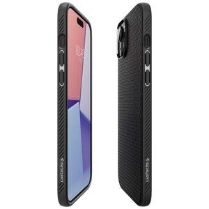 Case APPLE IPHONE 15 PLUS Spigen Liquid Air Matte black