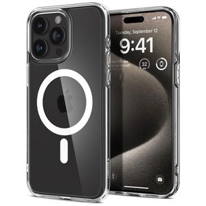Spigen Spigen Ultra Hybrid MAG iPhone 15 Pro Max 6,7" Magsafe λευκό/λευκό ACS06576