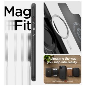 Spigen Spigen Mag Armor iPhone 15 6.1" MagSafe μαύρο/ματ μαύρο ACS06815