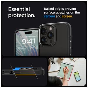 Spigen Spigen Ultra Hybrid iPhone 15 Pro Max 6,7" μαύρο/matte black ACS06570
