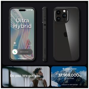 Spigen Spigen Ultra Hybrid iPhone 15 Pro Max 6,7" μαύρο/matte black ACS06570