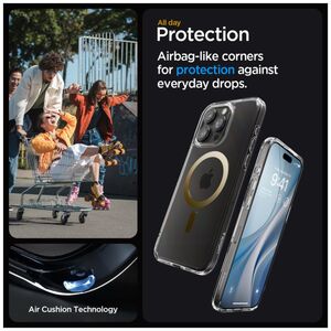 Spigen Spigen Ultra Hybrid MAG iPhone 15 Pro Max 6,7" Magsafe χρυσό/gold ACS06579