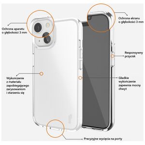 Άσχημη θήκη από καουτσούκ Pure για iPhone 6 / 7 / 8 / SE 2 / SE 3 διαφανής 8809696660664