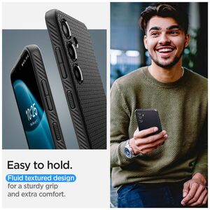 Spigen Spigen Liquid Air, μαύρο ματ - Samsung Galaxy S24+