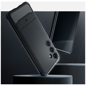 Spigen Θήκη Rugged Armor, μαύρο ματ - Samsung Galaxy S24