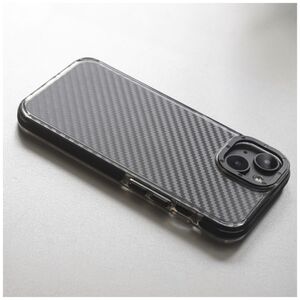 Acrylic Carbon case for iPhone 15 Pro Max 6,7" czarna 5907457763456