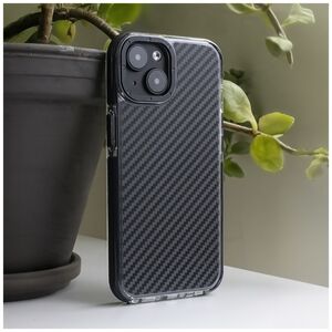 Acrylic Carbon case for iPhone 15 Pro Max 6,7" czarna 5907457763456