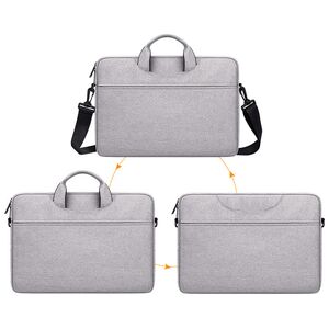 Devia MacBook handbag Justyle 13,3'' grey 6938595348518