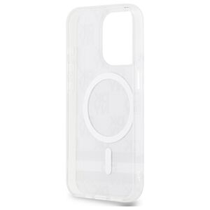 Original Case APPLE IPHONE 15 PRO DKNY Hardcase IML Checkered Mono Pattern & Printed Stripes MagSafe (DKHMP15LHCPTSK) black