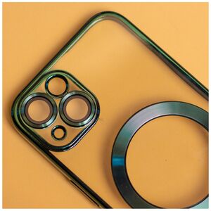 Color Chrome Mag case for iPhone 16 6,1" green 5907457787940