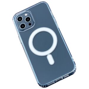 Anti Shock 1,5 mm Mag case for iPhone 15 Pro Max 6,7" transparent big hole 5907457789913