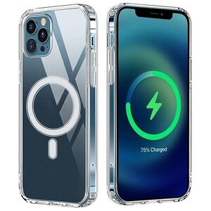 Anti Shock 1,5 mm Mag case for iPhone 16 Pro 6,3" transparent big hole 5907457785427