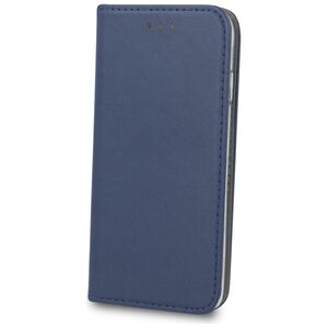 Case MOTOROLA MOTO G85 5G Wallet with a Flap Leatherette Holster Magnet Book navy blue