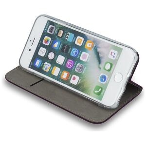 Case SAMSUNG GALAXY S24 FE Wallet with a Flap Leatherette Holster Magnet Book burgundy