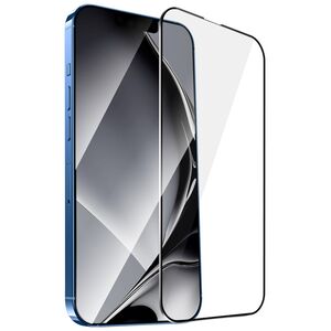 Tempered glass metal frame for iPhone 13 Pro Max 6,7'' / 14 6,7" Plus black frame 5900495756275