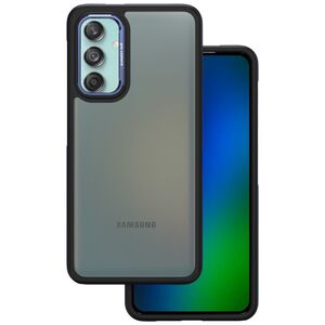 Crystal Black case for Samsung Galaxy M55 5G blue 5907457794061