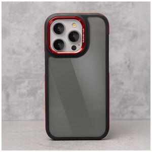 Crystal Black case for iPhone 14 Pro 6,1" red 5907457794412