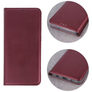Smart Magnetic case for Samsung Galaxy A06 burgundy 5906961913814