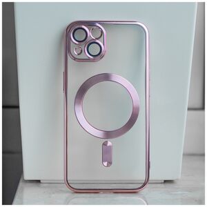 Color Chrome Mag case for Samsung Galaxy S24 FE rose gold 5906961914170