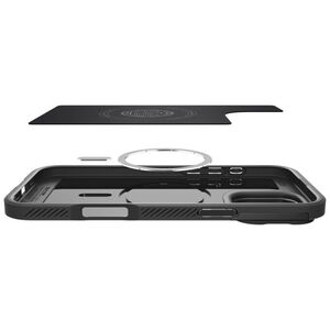 Spigen Spigen Optik Armor iPhone 16 Pro Max 6,7" MAG Magsafe μαύρο/μαύρο ACS08015