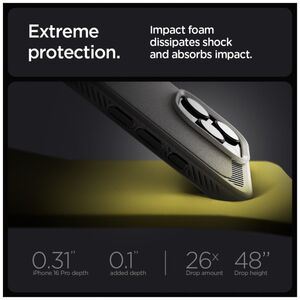 Spigen SPIGEN RUGGED ARMOR MAG MAGSAFE IPHONE 16 PRO MAX GREY