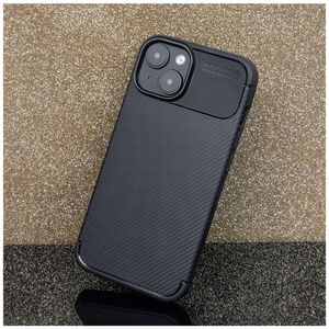 Case IPHONE 16 PRO Armored Shockproof Nexeri Carbon Fiber black