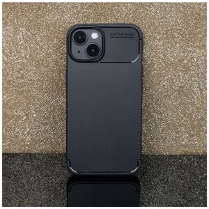 Case IPHONE 16 Armored Shockproof Nexeri Carbon Fiber black