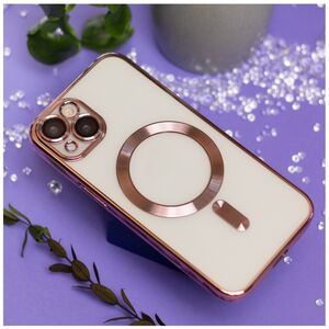 Color Chrome Mag case for Samsung Galaxy S25 Ultra rose gold 5906961928115
