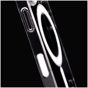 Anti Shock 1,5 mm Mag case for iPhone 16 Pro Max 6,9" transparent big hole + button 5906961945716