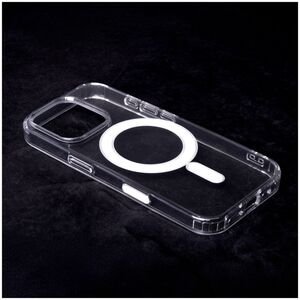 Anti Shock 1,5 mm Mag case for iPhone 16 Pro Max 6,9" transparent big hole + button 5906961945716