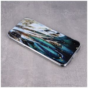 Gold Glam case for Xiaomi Redmi 14C 4G/ 14C 5G / Redmi A4 / POCO C75 feathers 5906961953186