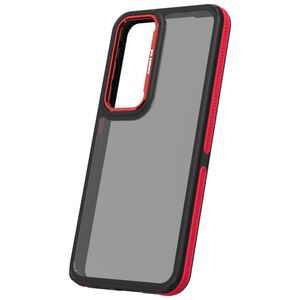 Crystal Black case for Samsung Galaxy S25 red 5906961961372