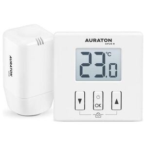 Προγραμματιζόμενος εβδομαδιαίος ενσύρματος ρυθμιστής θερμοκρασίας Auraton 2030