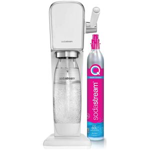 Κορεσμός Sodastream Art + 1 μπουκάλι + αέριο Λευκό