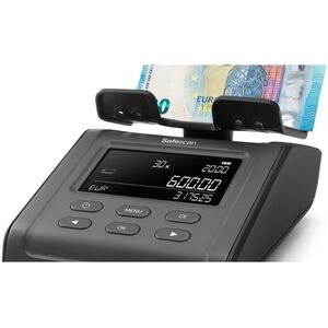 Ζυγαριά κερμάτων και χαρτονομισμάτων SafeScan Safescan 6175 μαύρη