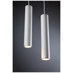 Paulmann Κρεμαστό φωτιστικό URail CATALEJO GU10 max.10W ματ χρώμιο / λευκό / μέταλλο