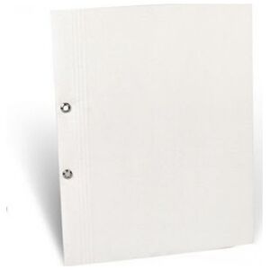 Barbara Κλασέρ με κρίκους A4 BARBARA 0820111BN λευκό χαρτόνι 300g 50τεμ