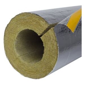 Paroc Μονωτικό σωλήνα από ορυκτοβάμβακα 30mm Paroc Section Alucoat T fi54mm 1,2m - 8503587