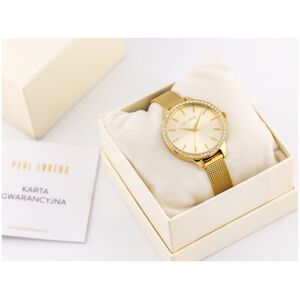 ΧΡΥΣΟ ΓΥΝΑΙΚΕΙΟ ΡΟΛΟΪ PAUL LORENS - zg504d + BOX