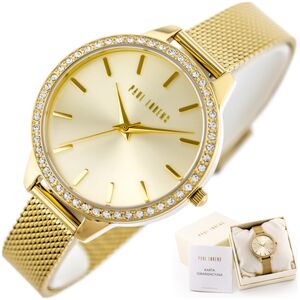 ΧΡΥΣΟ ΓΥΝΑΙΚΕΙΟ ΡΟΛΟΪ PAUL LORENS - zg504d + BOX