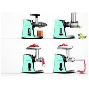 Αργής περιστροφής αποχυμωτής AMZCHEF GM3001-GN (πράσινο)