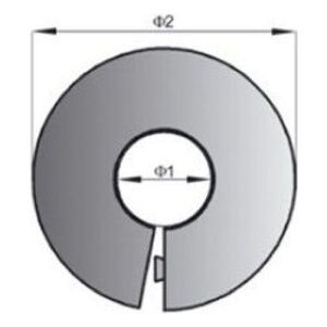 Capricorn Rozeta z PP biała 28mm (9-2215-028-00-01-01)