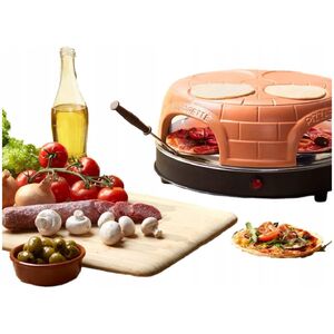 Emerio Emerio Pizzarette συσκευή για ψήσιμο πίτσας 1 πίτσα 1100 W Μαύρο, Καφέ