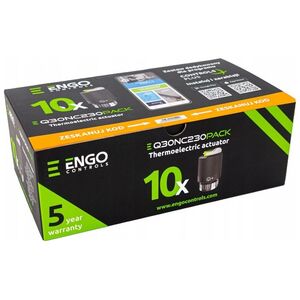Engo Engo σετ 10 τεμ ηλεκτροθερμικών ενεργοποιητών Q30NC230PACK