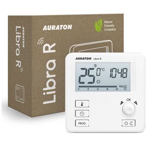 Auraton AURATON Libra R - Εβδομαδιαίος, ασύρματος ρυθμιστής θερμοκρασίας (πομπός), (διάδοχος του μοντέλου 3021R)