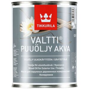 Tikkurila Βαφή ξύλου με βάση το νερό Valtti Wood Oil akwa 2,7L