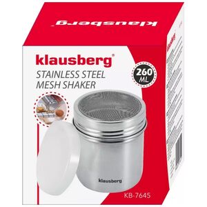 Klausberg ΔΟΧΕΙΟ SHAKER ΓΙΑ ΠΑΣΠΑΛΙΣΜΑ ΖΑΧΑΡΗΣ 260ML KLAUSBERG KB-7645
