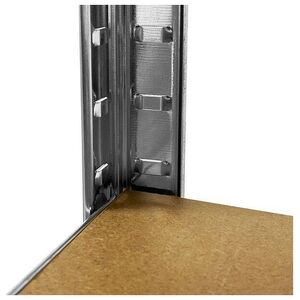 Springos Μεταλλική γωνιακή ραφιέρα με 5 ράφια 180x90x40 cm 875 kg για γκαράζ, υπόγειο ΠΟΛΥΧΡΗΣΤΙΚΗ