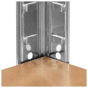 Μεταλλική ραφιέρα Springos με 5 ράφια 180x90x40cm 875kg για γκαράζ, υπόγειο ΠΟΛΥΧΡΗΣΤΙΚΗ