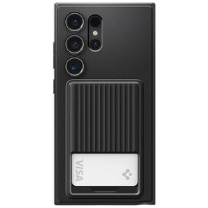 Spigen Spigen Liquid Slot, μαύρο ματ - Samsung Galaxy S24 Ultra